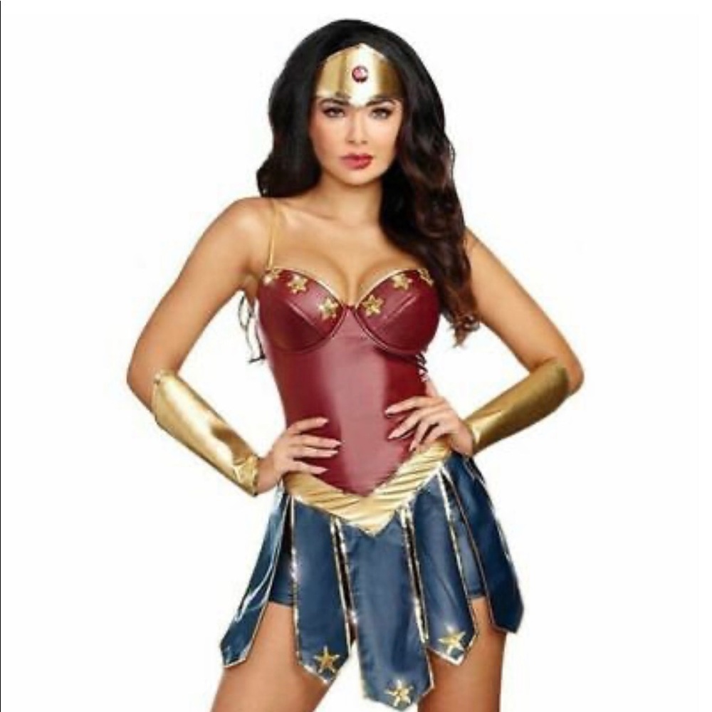 Wonder Woman Adult Cosplay Superhero Costume